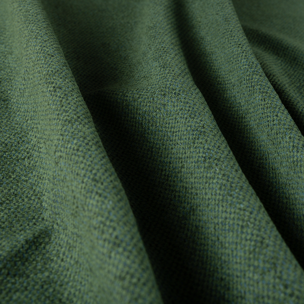 Summer Textured Weave Clean Easy Green Upholstery Fabric CTR-1442