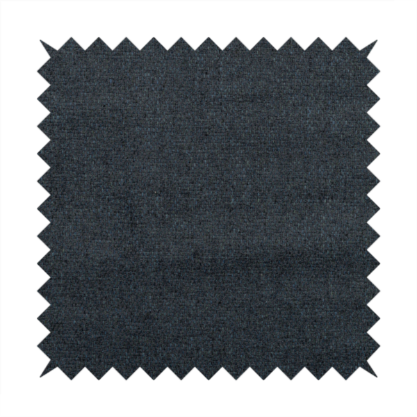 Summer Textured Weave Clean Easy Navy Blue Upholstery Fabric CTR-1444 - Handmade Cushions