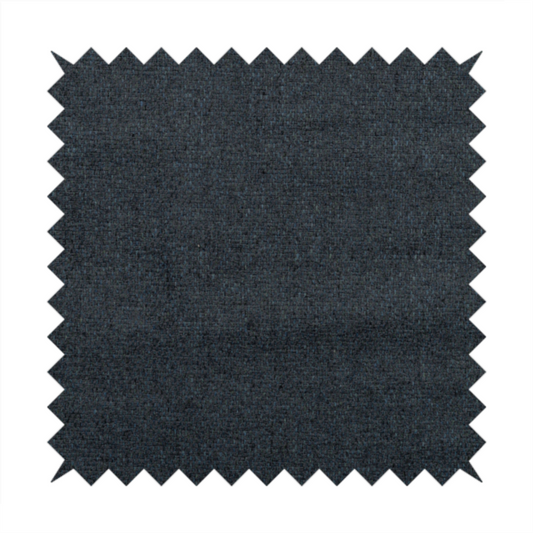 Summer Textured Weave Clean Easy Navy Blue Upholstery Fabric CTR-1444