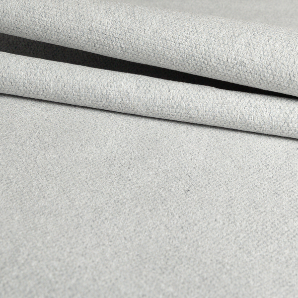 Summer Textured Weave Clean Easy Silver Upholstery Fabric CTR-1445 - Made To Measure Curtains