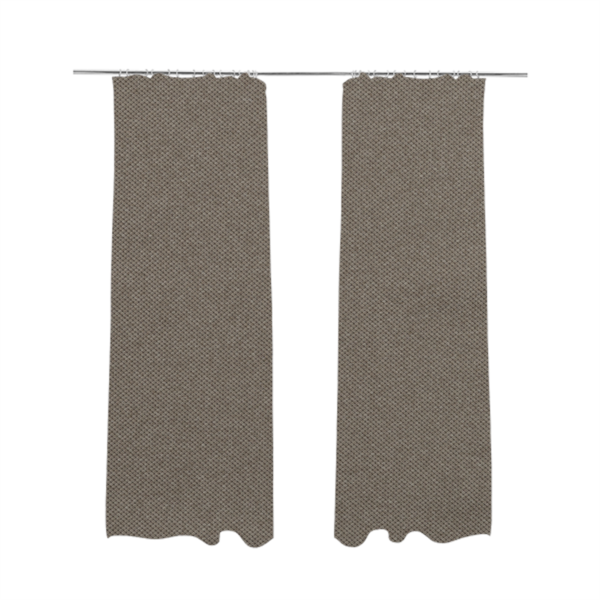 Dabhel Plain Weave Water Repellent Brown Upholstery Fabric CTR-1448 - Made To Measure Curtains