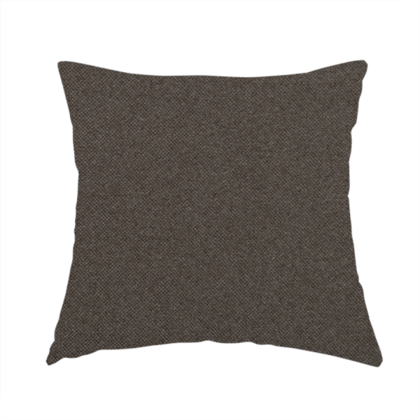 Dabhel Plain Weave Water Repellent Brown Upholstery Fabric CTR-1450 - Handmade Cushions