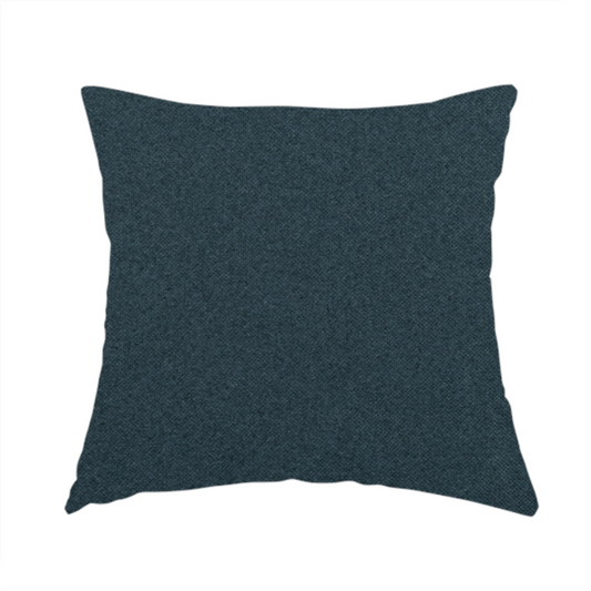 Dabhel Plain Weave Water Repellent Navy Blue Upholstery Fabric CTR-1454 - Handmade Cushions