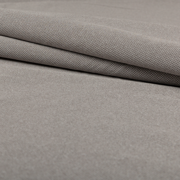 Dabhel Plain Weave Water Repellent Silver Upholstery Fabric CTR-1455 - Made To Measure Curtains