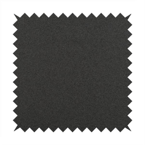 Dabhel Plain Weave Water Repellent Black Upholstery Fabric CTR-1457