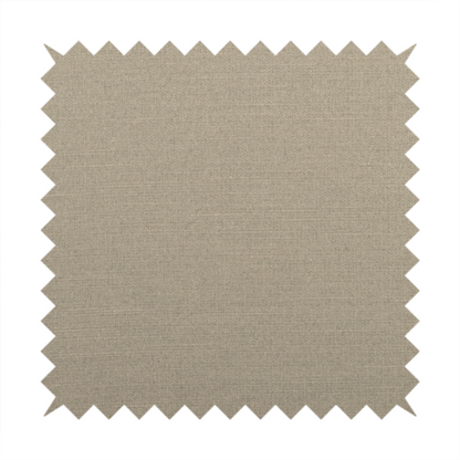 Sydney Linen Effect Chenille Plain Water Repellent Beige Upholstery Fabric CTR-1459 - Made To Measure Curtains