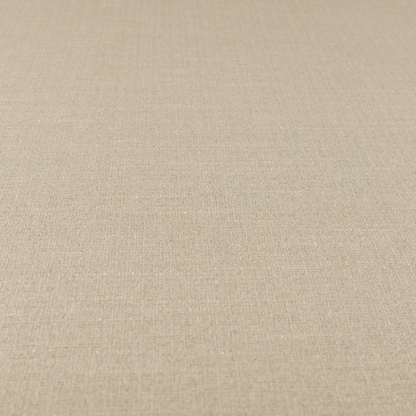 Sydney Linen Effect Chenille Plain Water Repellent Beige Upholstery Fabric CTR-1459 - Roman Blinds