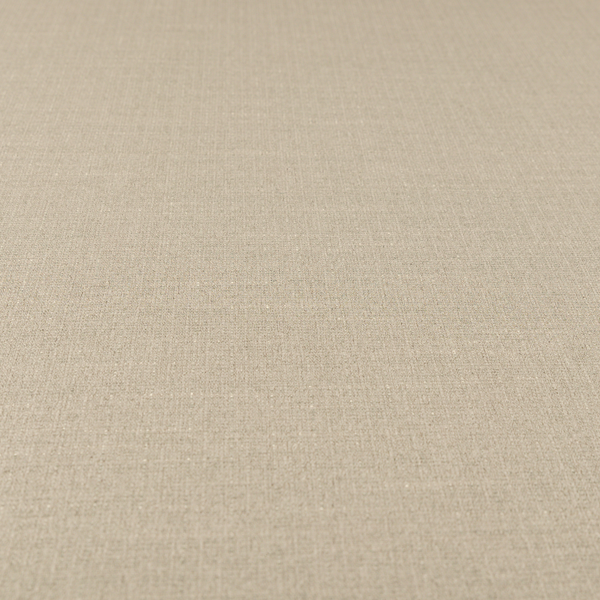 Sydney Linen Effect Chenille Plain Water Repellent Beige Upholstery Fabric CTR-1459 - Made To Measure Curtains