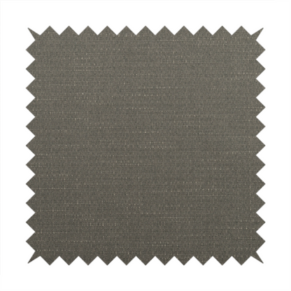 Sydney Linen Effect Chenille Plain Water Repellent Brown Upholstery Fabric CTR-1460 - Roman Blinds