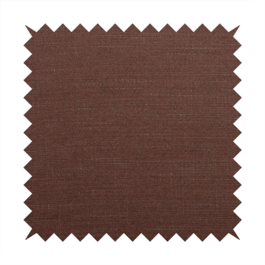 Sydney Linen Effect Chenille Plain Water Repellent Purple Upholstery Fabric CTR-1462