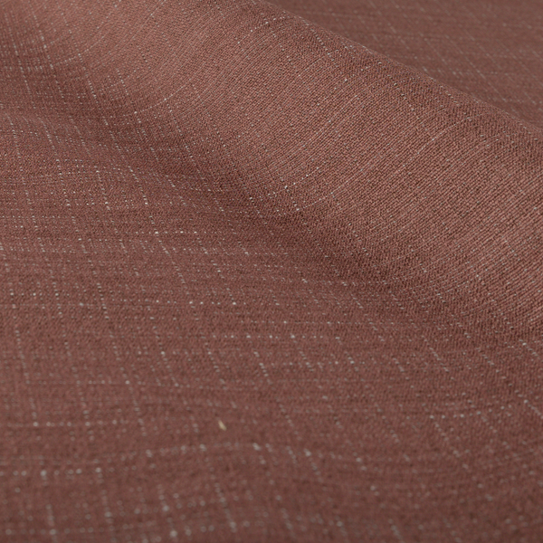 Sydney Linen Effect Chenille Plain Water Repellent Purple Upholstery Fabric CTR-1462 - Roman Blinds