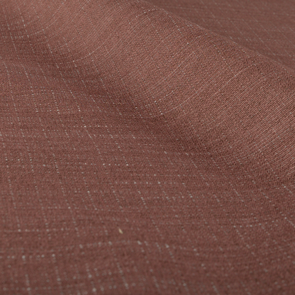 Sydney Linen Effect Chenille Plain Water Repellent Purple Upholstery Fabric CTR-1462 - Handmade Cushions