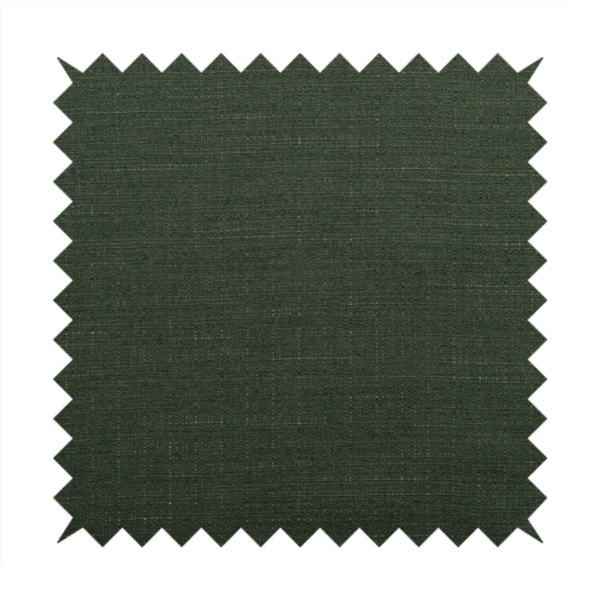 Sydney Linen Effect Chenille Plain Water Repellent Green Upholstery Fabric CTR-1464 - Roman Blinds