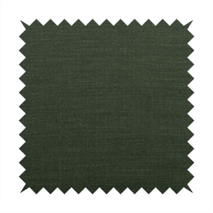 Sydney Linen Effect Chenille Plain Water Repellent Green Upholstery Fabric CTR-1464 - Handmade Cushions