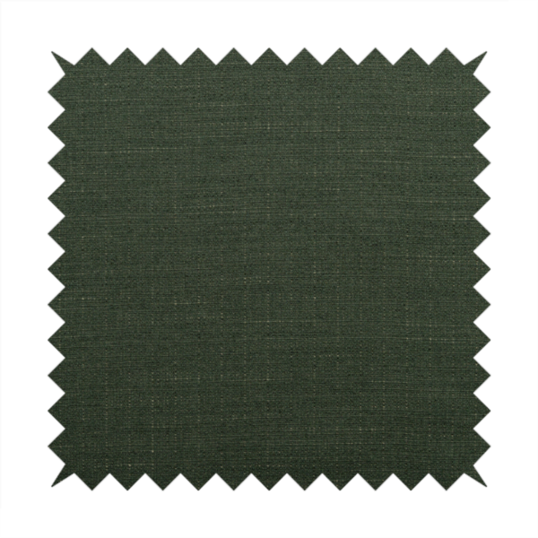 Sydney Linen Effect Chenille Plain Water Repellent Green Upholstery Fabric CTR-1464 - Made To Measure Curtains