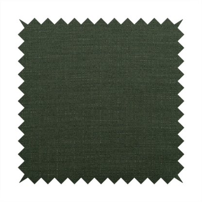 Sydney Linen Effect Chenille Plain Water Repellent Green Upholstery Fabric CTR-1464 - Made To Measure Curtains