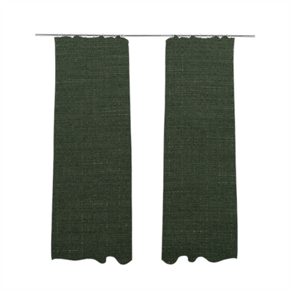 Sydney Linen Effect Chenille Plain Water Repellent Green Upholstery Fabric CTR-1464 - Made To Measure Curtains