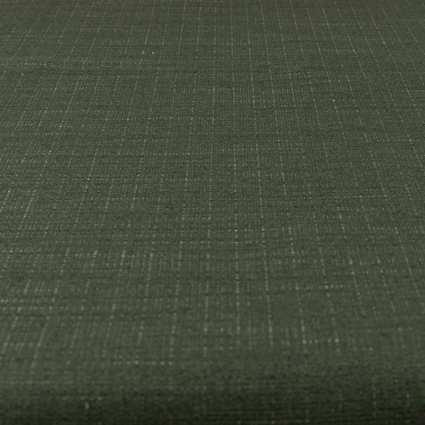 Sydney Linen Effect Chenille Plain Water Repellent Green Upholstery Fabric CTR-1464 - Made To Measure Curtains