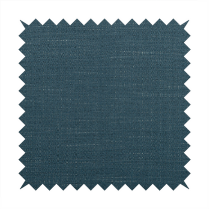 Sydney Linen Effect Chenille Plain Water Repellent Navy Blue Upholstery Fabric CTR-1465 - Handmade Cushions