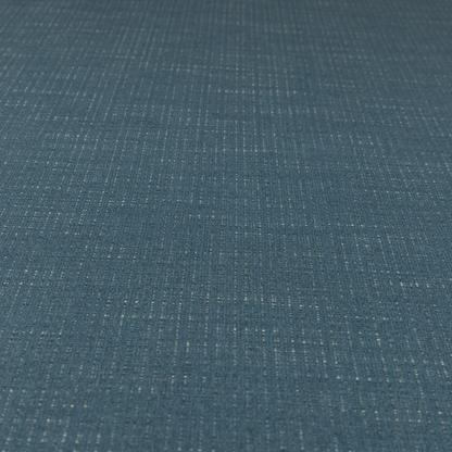 Sydney Linen Effect Chenille Plain Water Repellent Navy Blue Upholstery Fabric CTR-1465 - Handmade Cushions