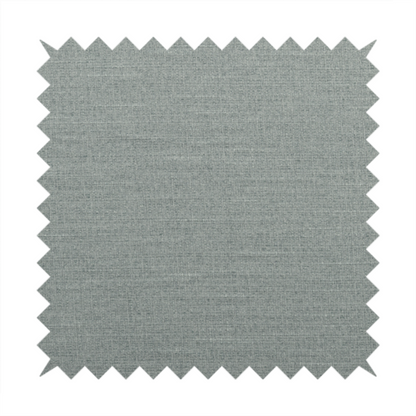 Sydney Linen Effect Chenille Plain Water Repellent Sky Blue Upholstery Fabric CTR-1466 - Roman Blinds