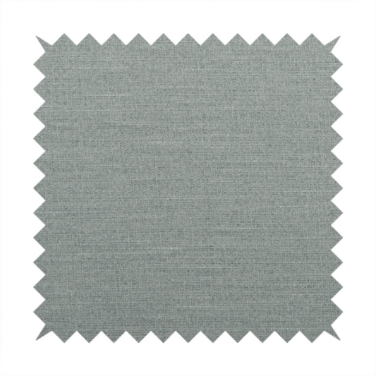 Sydney Linen Effect Chenille Plain Water Repellent Sky Blue Upholstery Fabric CTR-1466