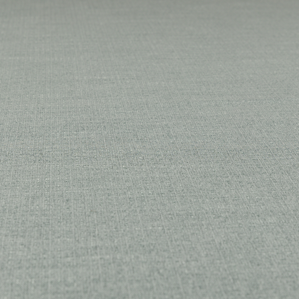 Sydney Linen Effect Chenille Plain Water Repellent Sky Blue Upholstery Fabric CTR-1466 - Roman Blinds