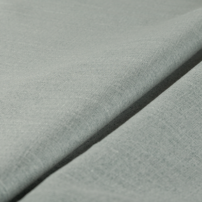 Sydney Linen Effect Chenille Plain Water Repellent Sky Blue Upholstery Fabric CTR-1466 - Roman Blinds