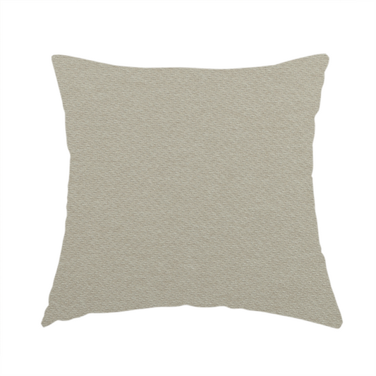 Boston Flat Weave Cream Recycled Upholstery Fabric CTR-1479 - Handmade Cushions