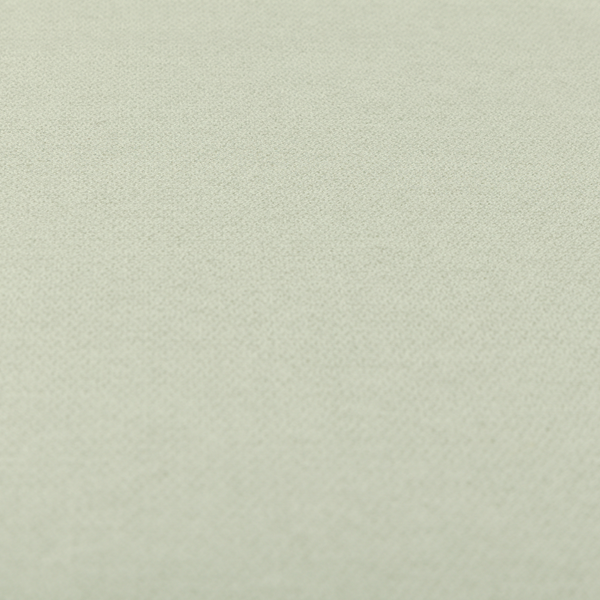 Miami Soft Plain Weave Water Repellent White Upholstery Fabric CTR-1487