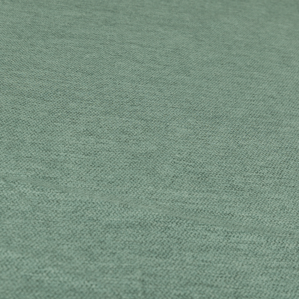 Miami Soft Plain Weave Water Repellent Green Upholstery Fabric CTR-1489