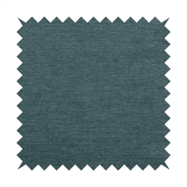 Miami Soft Plain Weave Water Repellent Blue Upholstery Fabric CTR-1491 - Handmade Cushions