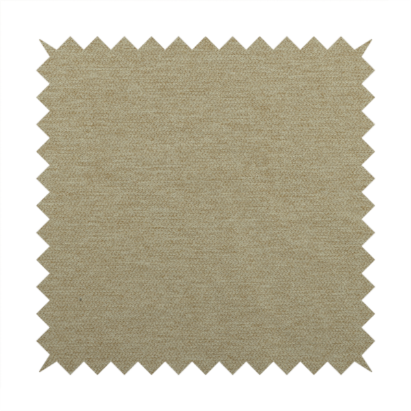 Miami Soft Plain Weave Water Repellent Beige Upholstery Fabric CTR-1496