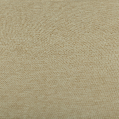 Miami Soft Plain Weave Water Repellent Beige Upholstery Fabric CTR-1496