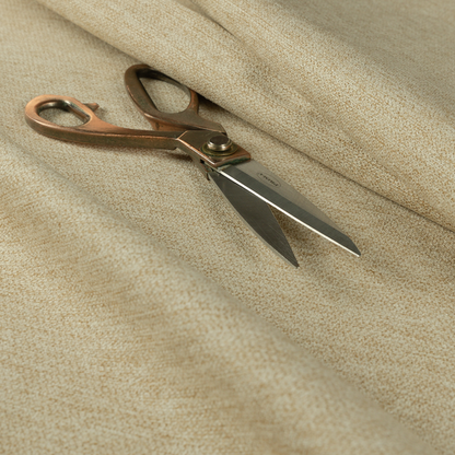 Miami Soft Plain Weave Water Repellent Beige Upholstery Fabric CTR-1496 - Made To Measure Curtains