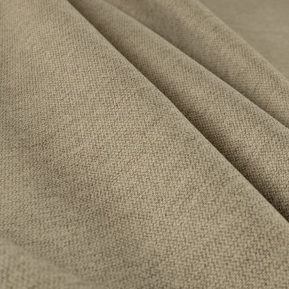 Miami Soft Plain Weave Water Repellent Brown Upholstery Fabric CTR-1498