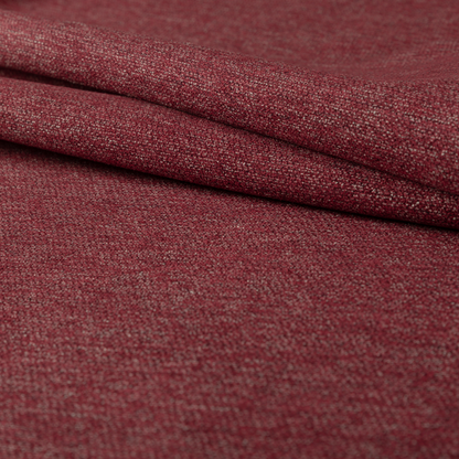 Miami Soft Plain Weave Water Repellent Red Upholstery Fabric CTR-1502 - Roman Blinds