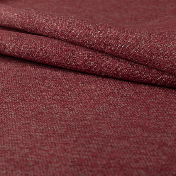 Miami Soft Plain Weave Water Repellent Red Upholstery Fabric CTR-1502 - Handmade Cushions