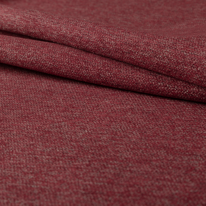 Miami Soft Plain Weave Water Repellent Red Upholstery Fabric CTR-1502 - Made To Measure Curtains