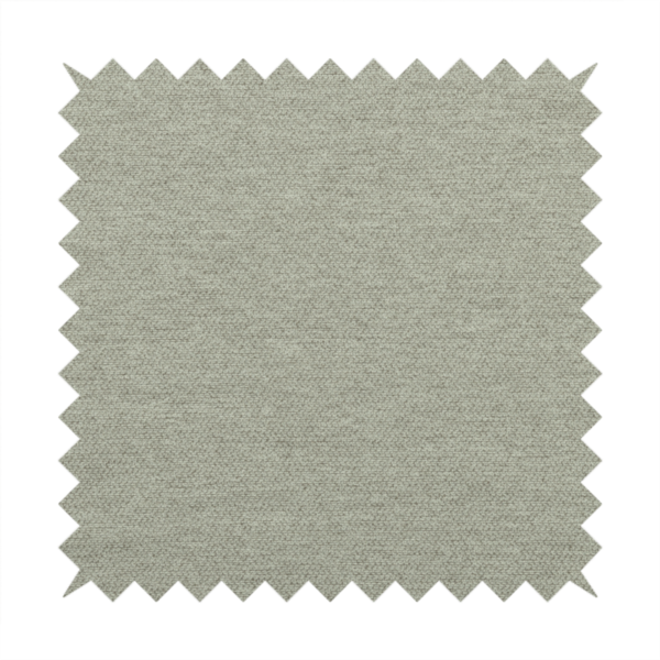Miami Soft Plain Weave Water Repellent Silver Upholstery Fabric CTR-1504