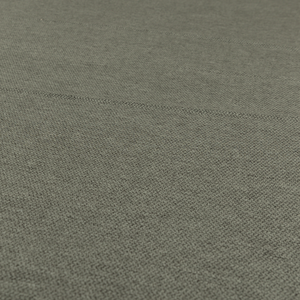 Miami Soft Plain Weave Water Repellent Grey Upholstery Fabric CTR-1505