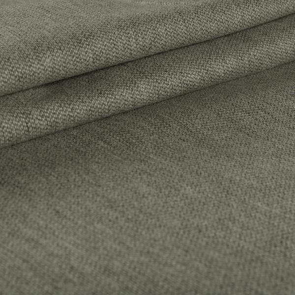 Miami Soft Plain Weave Water Repellent Grey Upholstery Fabric CTR-1505 - Handmade Cushions