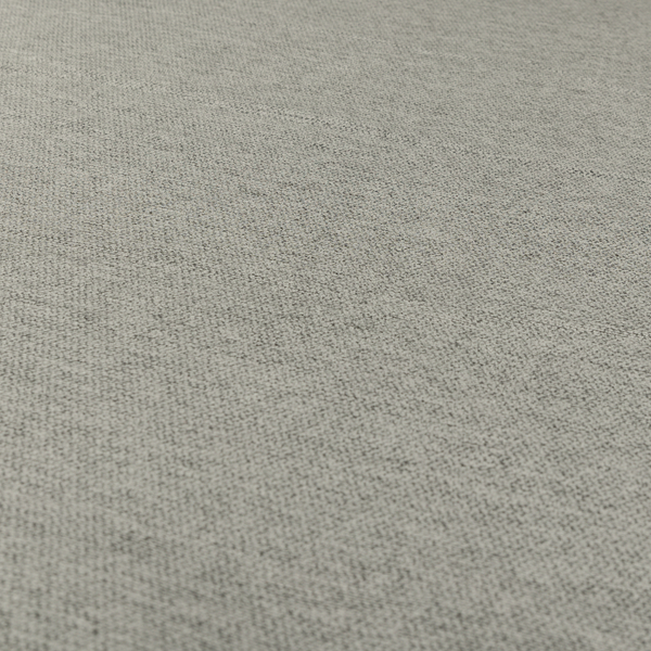 Miami Soft Plain Weave Water Repellent Silver Upholstery Fabric CTR-1506 - Made To Measure Curtains