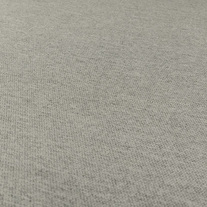 Miami Soft Plain Weave Water Repellent Silver Upholstery Fabric CTR-1506 - Made To Measure Curtains