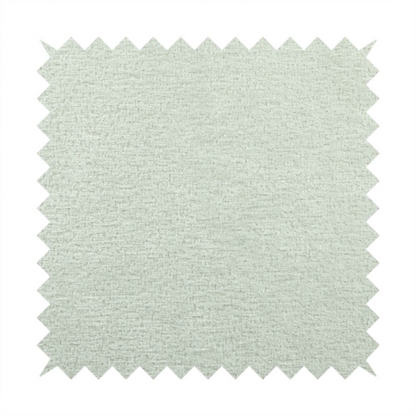 Melbourne Chenille Plain White Upholstery Fabric CTR-1510 - Roman Blinds