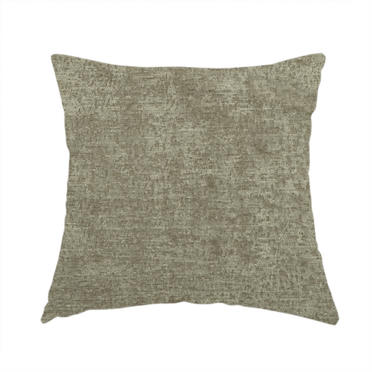 Melbourne Chenille Plain Beige Upholstery Fabric CTR-1512 - Handmade Cushions