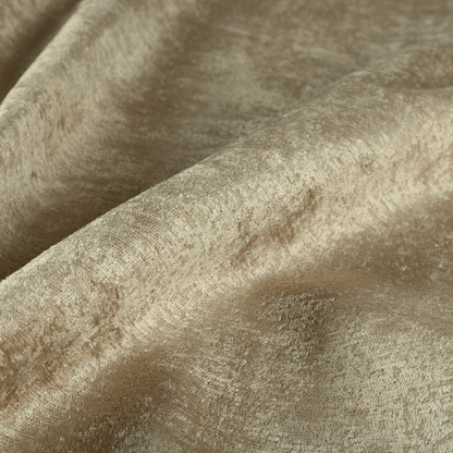 Melbourne Chenille Plain Beige Upholstery Fabric CTR-1512