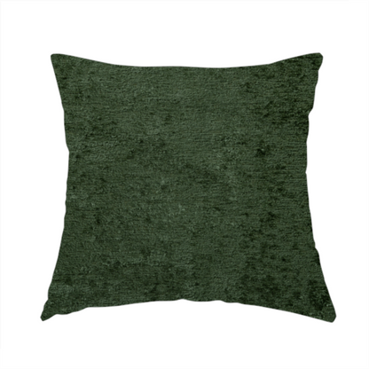 Melbourne Chenille Plain Green Upholstery Fabric CTR-1514 - Handmade Cushions