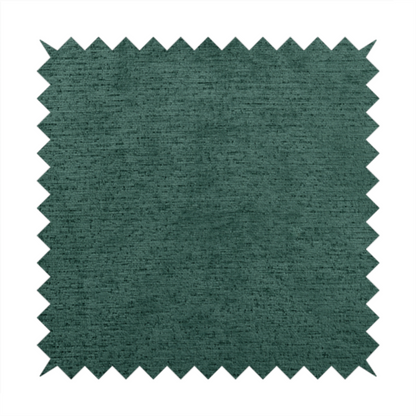 Melbourne Chenille Plain Emerald Green Upholstery Fabric CTR-1515 - Handmade Cushions