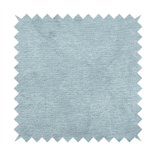 Melbourne Chenille Plain Blue Upholstery Fabric CTR-1519 - Roman Blinds